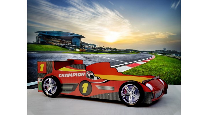 B173R Champion Formula Car Bed-Red
